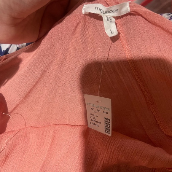 Maurices Kimono Peach Colour Size Large - Picture 6 of 9